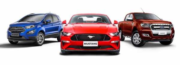 Ford Mustang, Ecosport e Ranger são eleitos os melhores no comparativo “Qual comprar 2018” da Auto Esporte